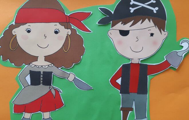 Piraten standen beim Kennenlerntag im Mittelpunkt.